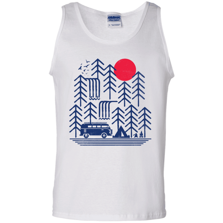 T-Shirts White / S Road Trip Days Men's Tank Top