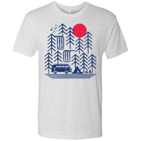 T-Shirts Heather White / S Road Trip Days Men's Triblend T-Shirt
