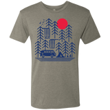 T-Shirts Venetian Grey / S Road Trip Days Men's Triblend T-Shirt