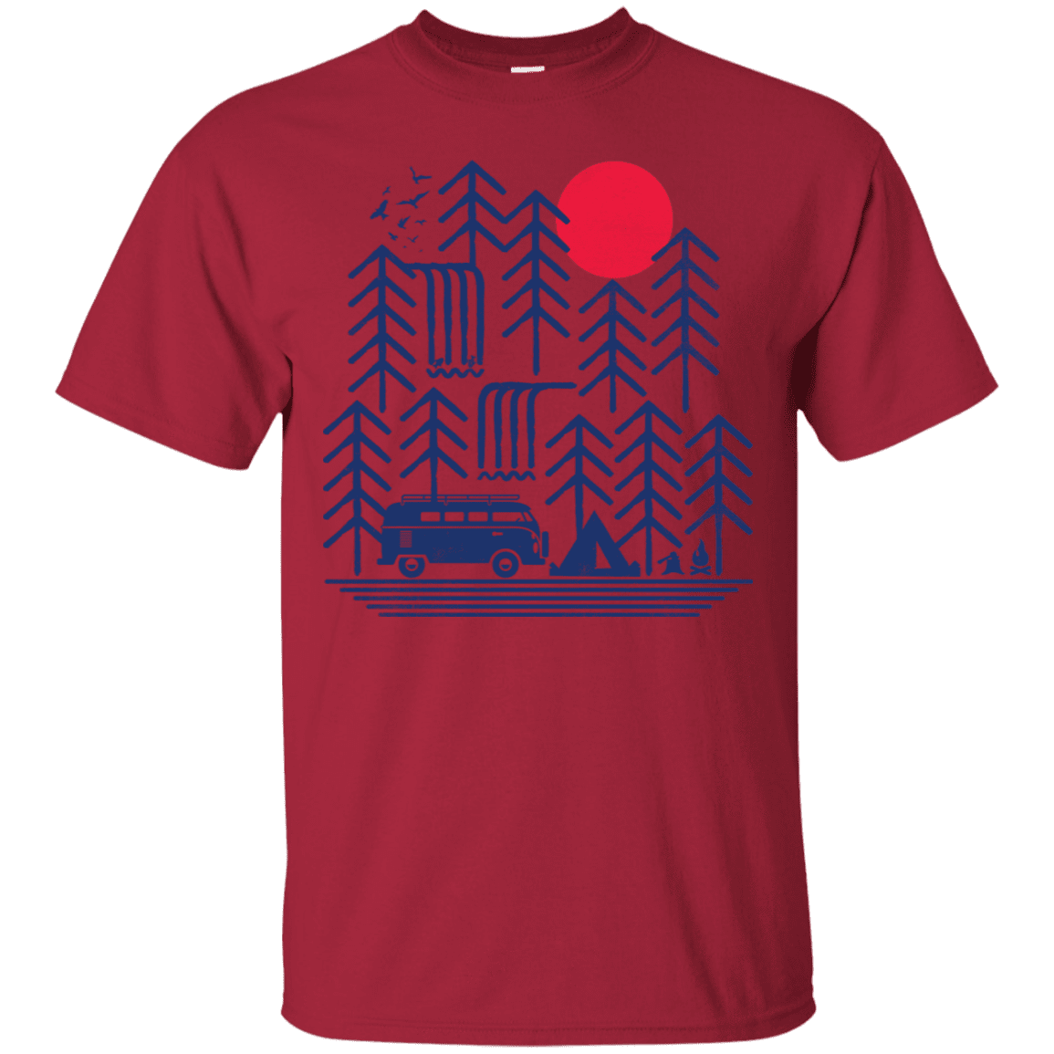 T-Shirts Cardinal / S Road Trip Days T-Shirt