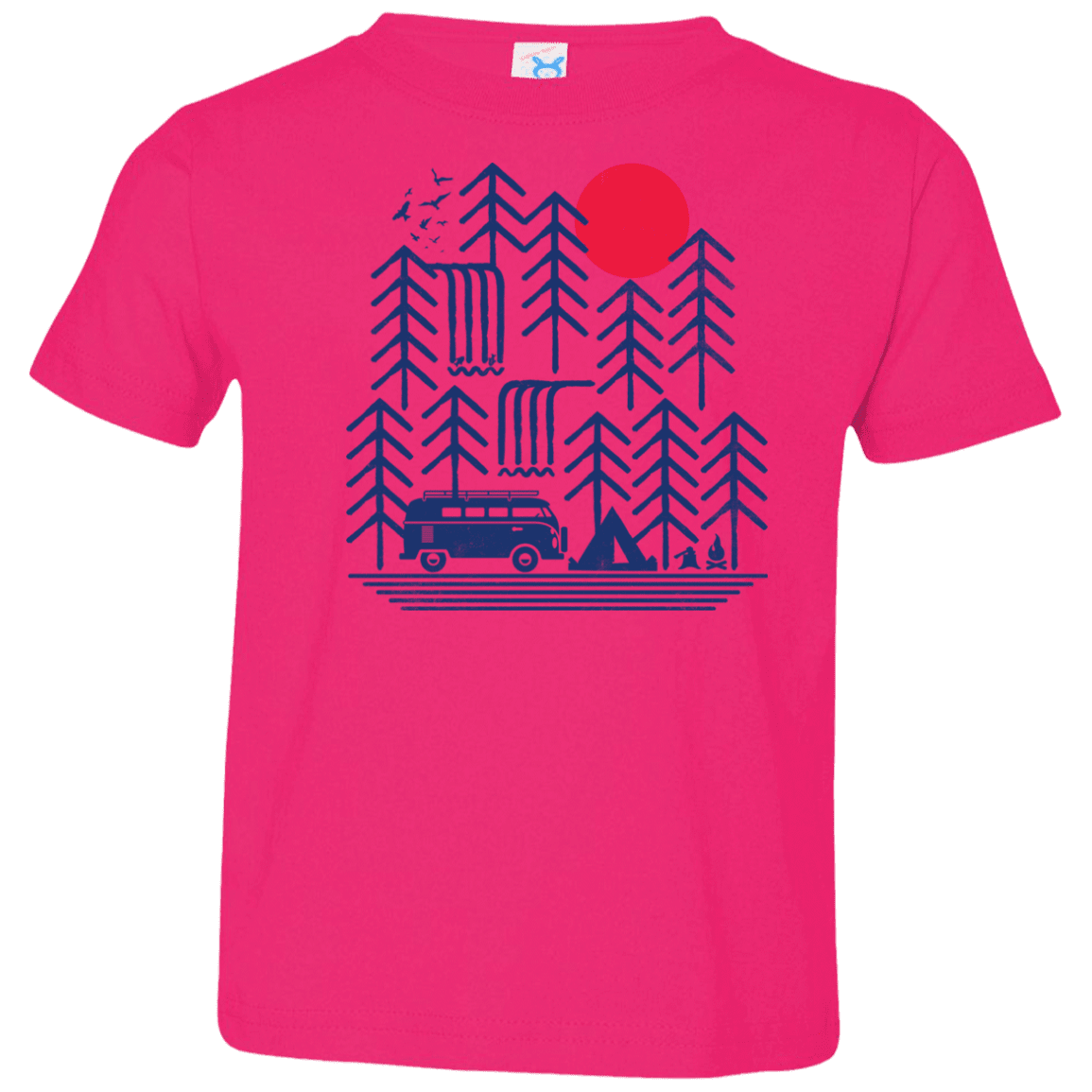 T-Shirts Hot Pink / 2T Road Trip Days Toddler Premium T-Shirt