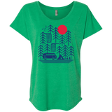 T-Shirts Envy / X-Small Road Trip Days Triblend Dolman Sleeve