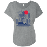 T-Shirts Premium Heather / X-Small Road Trip Days Triblend Dolman Sleeve