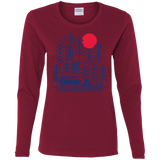 T-Shirts Cardinal / S Road Trip Days Women's Long Sleeve T-Shirt