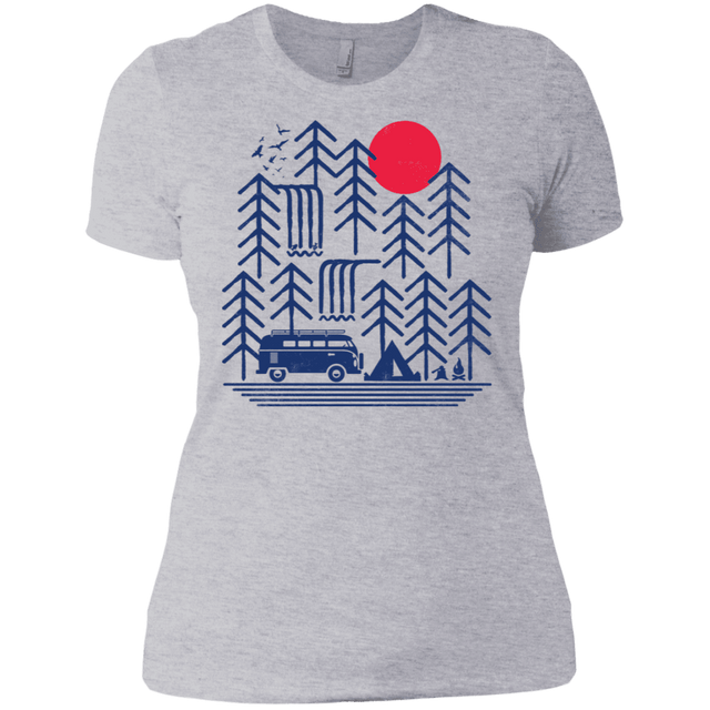 T-Shirts Heather Grey / X-Small Road Trip Days Women's Premium T-Shirt