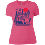 T-Shirts Hot Pink / X-Small Road Trip Days Women's Premium T-Shirt