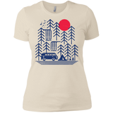 T-Shirts Ivory/ / X-Small Road Trip Days Women's Premium T-Shirt