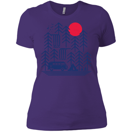 T-Shirts Purple Rush/ / X-Small Road Trip Days Women's Premium T-Shirt