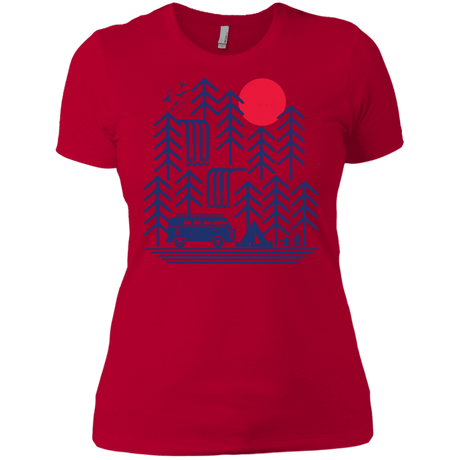 T-Shirts Red / X-Small Road Trip Days Women's Premium T-Shirt