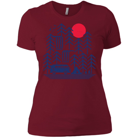 T-Shirts Scarlet / S Road Trip Days Women's Premium T-Shirt