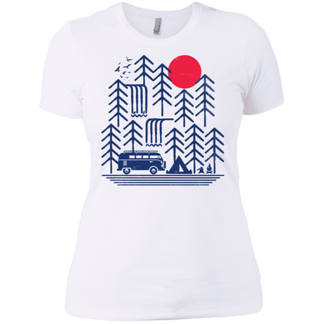 T-Shirts White / X-Small Road Trip Days Women's Premium T-Shirt