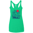 T-Shirts Envy / X-Small Road Trip Days Women's Triblend Racerback Tank