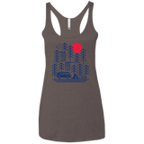 T-Shirts Macchiato / X-Small Road Trip Days Women's Triblend Racerback Tank