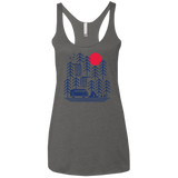 T-Shirts Premium Heather / X-Small Road Trip Days Women's Triblend Racerback Tank