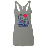 T-Shirts Venetian Grey / X-Small Road Trip Days Women's Triblend Racerback Tank