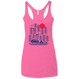 T-Shirts Vintage Pink / X-Small Road Trip Days Women's Triblend Racerback Tank