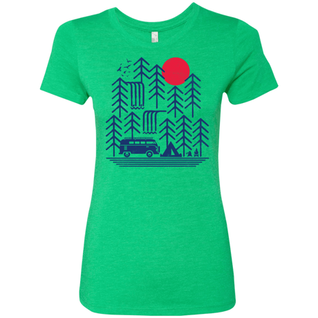 T-Shirts Envy / S Road Trip Days Women's Triblend T-Shirt