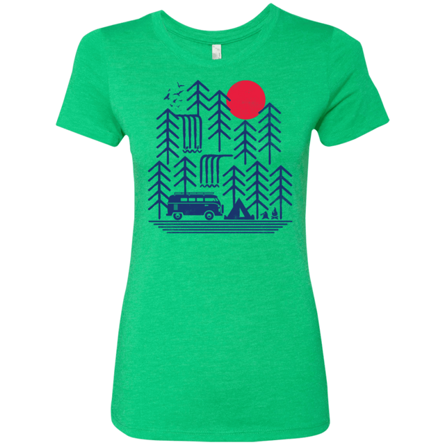 T-Shirts Envy / S Road Trip Days Women's Triblend T-Shirt