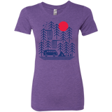T-Shirts Purple Rush / S Road Trip Days Women's Triblend T-Shirt