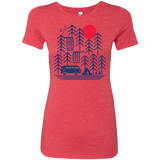 T-Shirts Vintage Red / S Road Trip Days Women's Triblend T-Shirt