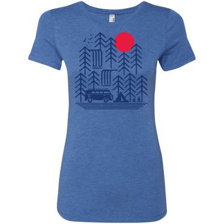T-Shirts Vintage Royal / S Road Trip Days Women's Triblend T-Shirt
