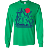 T-Shirts Irish Green / YS Road Trip Days Youth Long Sleeve T-Shirt