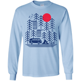 T-Shirts Light Blue / YS Road Trip Days Youth Long Sleeve T-Shirt