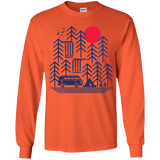 T-Shirts Orange / YS Road Trip Days Youth Long Sleeve T-Shirt