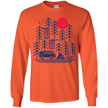 T-Shirts Orange / YS Road Trip Days Youth Long Sleeve T-Shirt