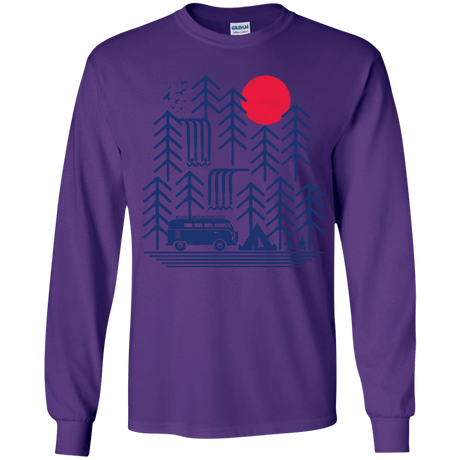 T-Shirts Purple / YS Road Trip Days Youth Long Sleeve T-Shirt