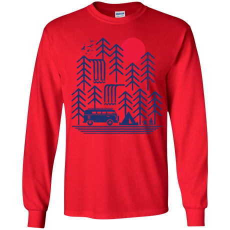 T-Shirts Red / YS Road Trip Days Youth Long Sleeve T-Shirt