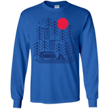 T-Shirts Royal / YS Road Trip Days Youth Long Sleeve T-Shirt