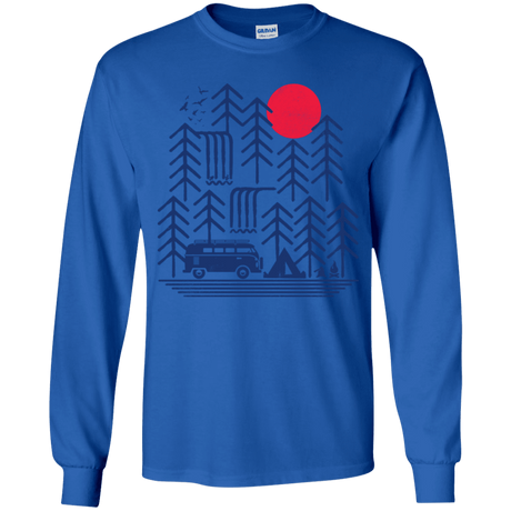 T-Shirts Royal / YS Road Trip Days Youth Long Sleeve T-Shirt