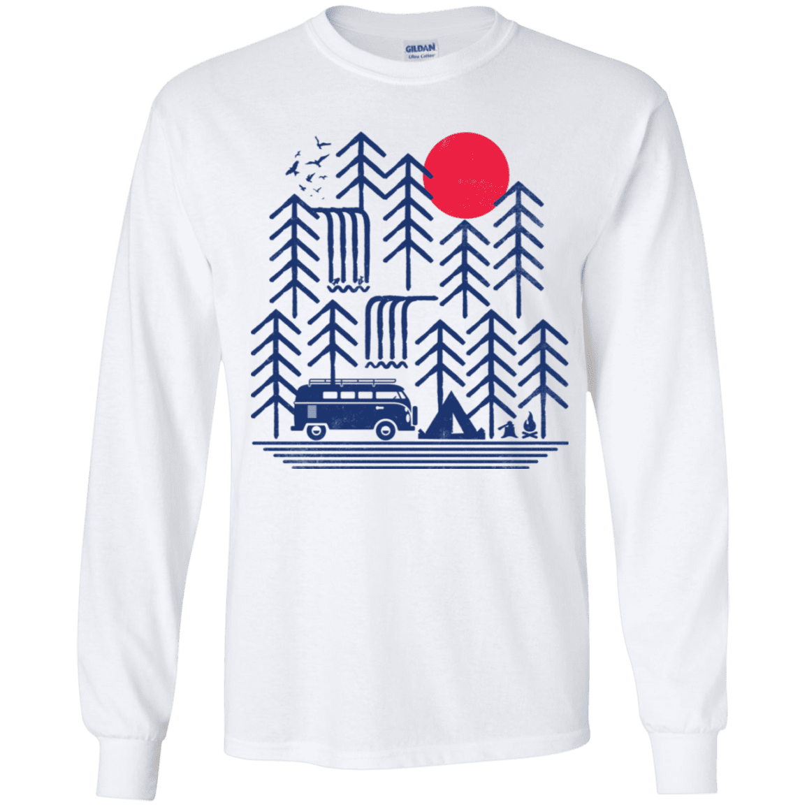T-Shirts White / YS Road Trip Days Youth Long Sleeve T-Shirt
