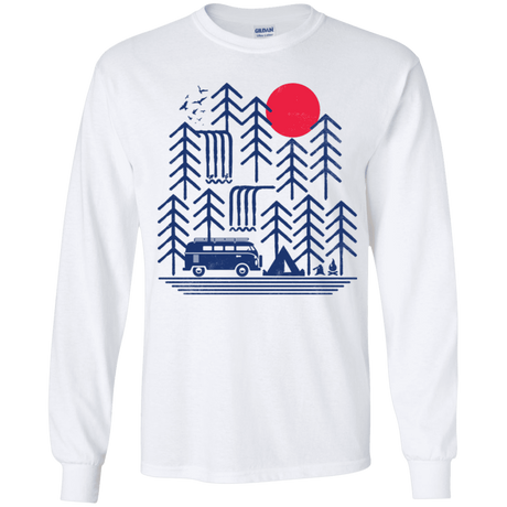 T-Shirts White / YS Road Trip Days Youth Long Sleeve T-Shirt