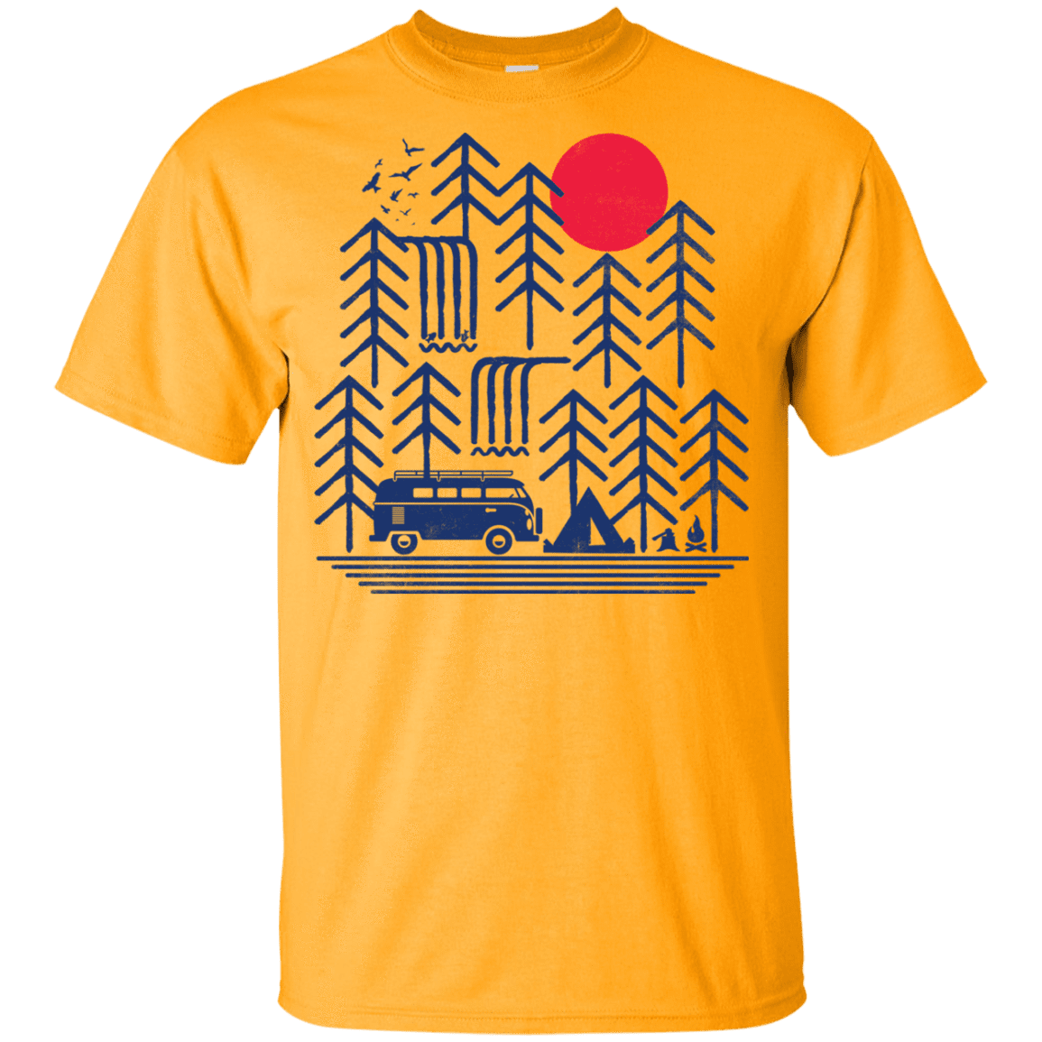 T-Shirts Gold / YXS Road Trip Days Youth T-Shirt