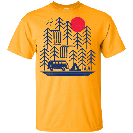 T-Shirts Gold / YXS Road Trip Days Youth T-Shirt