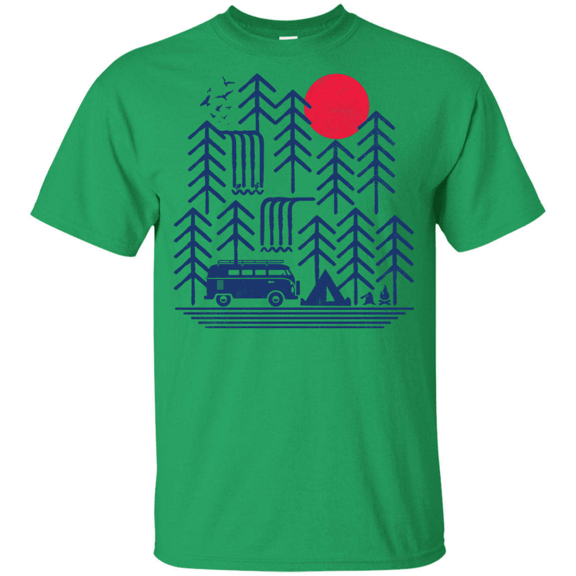 T-Shirts Irish Green / YXS Road Trip Days Youth T-Shirt