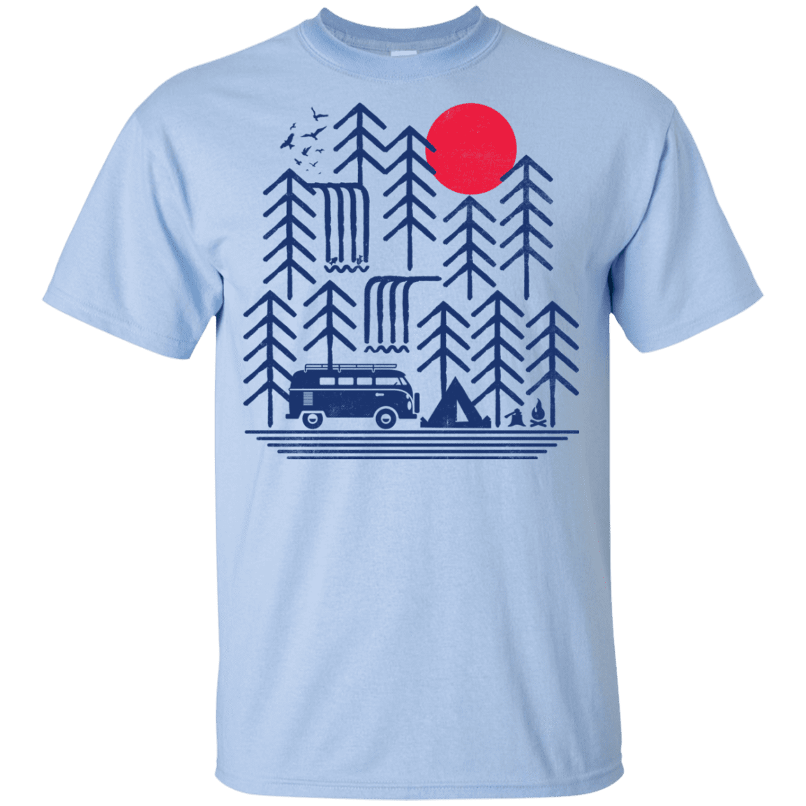 T-Shirts Light Blue / YXS Road Trip Days Youth T-Shirt