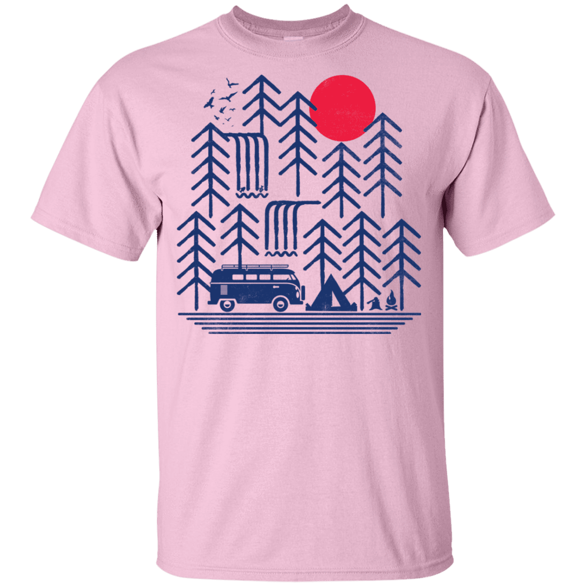 T-Shirts Light Pink / YXS Road Trip Days Youth T-Shirt