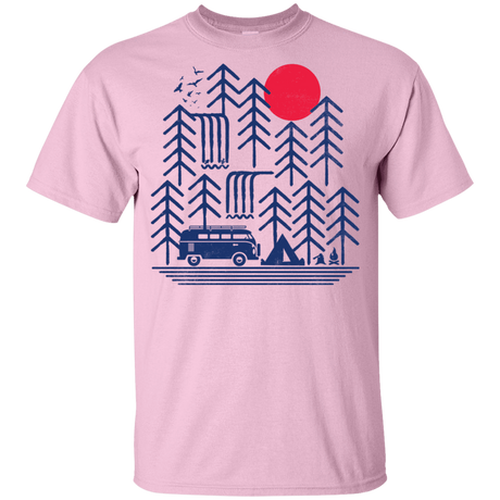 T-Shirts Light Pink / YXS Road Trip Days Youth T-Shirt