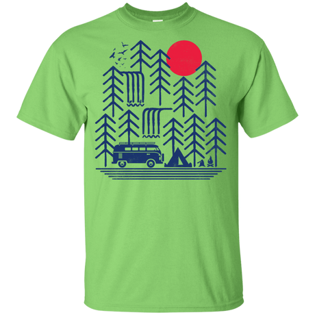 T-Shirts Lime / YXS Road Trip Days Youth T-Shirt