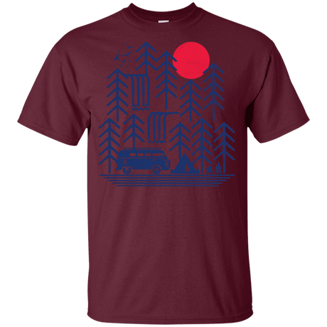 T-Shirts Maroon / YXS Road Trip Days Youth T-Shirt