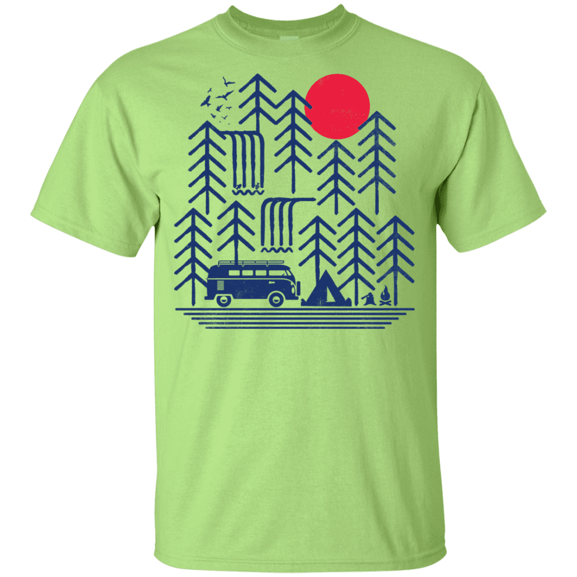 T-Shirts Mint Green / YXS Road Trip Days Youth T-Shirt