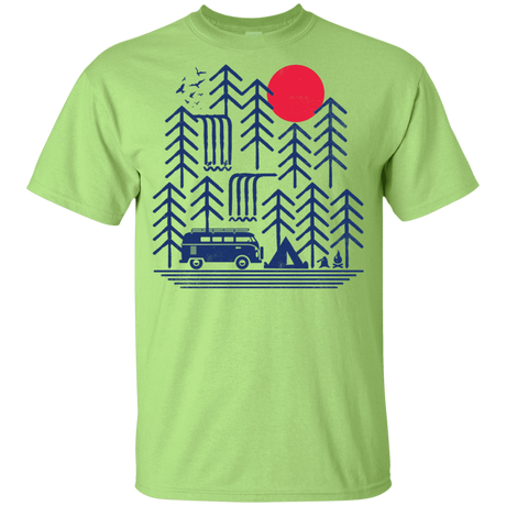 T-Shirts Mint Green / YXS Road Trip Days Youth T-Shirt