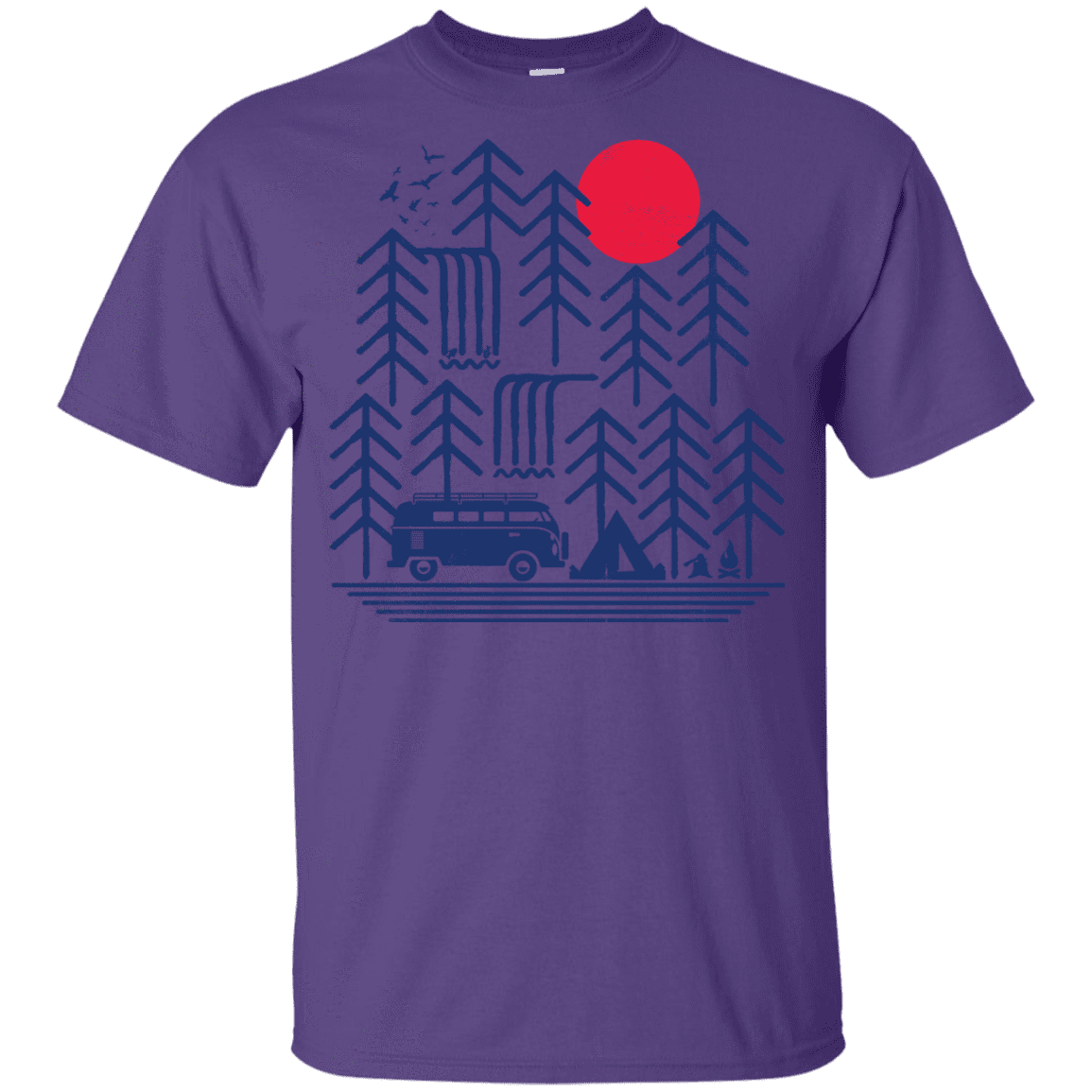 T-Shirts Purple / YXS Road Trip Days Youth T-Shirt