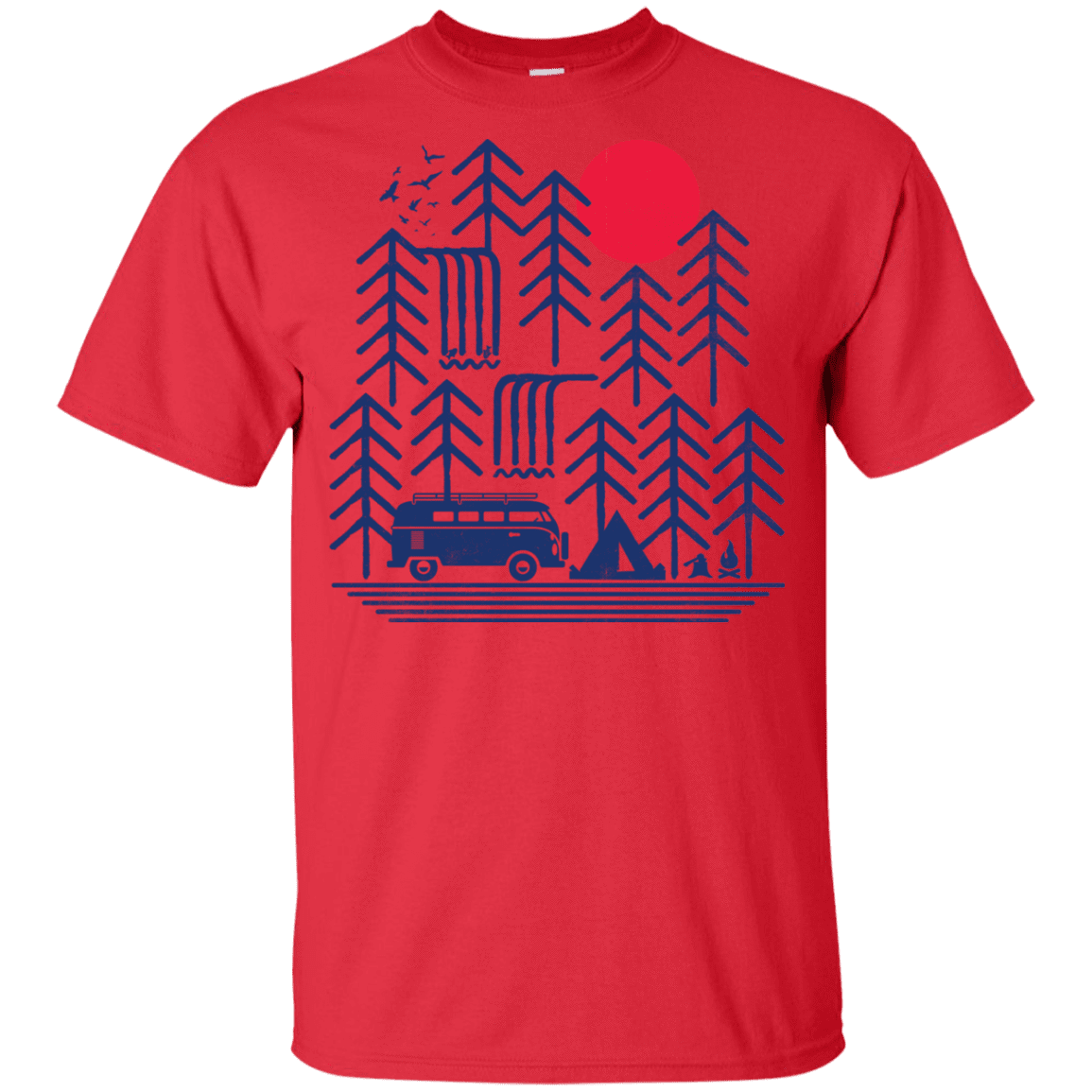 T-Shirts Red / YXS Road Trip Days Youth T-Shirt