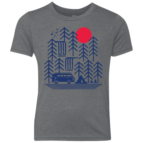 T-Shirts Premium Heather / YXS Road Trip Days Youth Triblend T-Shirt