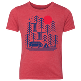 T-Shirts Vintage Red / YXS Road Trip Days Youth Triblend T-Shirt