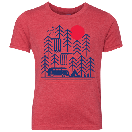 T-Shirts Vintage Red / YXS Road Trip Days Youth Triblend T-Shirt